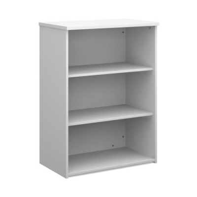 Bookcase 2 Shelf 1090H/800W/470D 25mm Top 18mm Carcass White