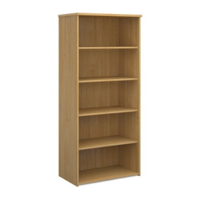 4 Shelf Bookcase 1790H/800W/470D 25mm Top Oak