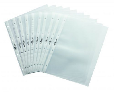 Durable Table Top Pockets A4 Landscape Pack 10