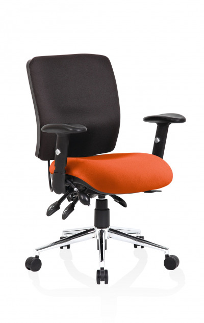 Chiro Medium Back Bespoke Colour Seat Orange