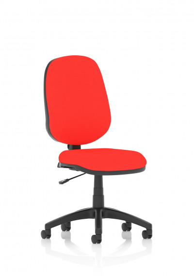 Eclipse I Lever Task Operator Chair Bespoke Colour Post Box Red