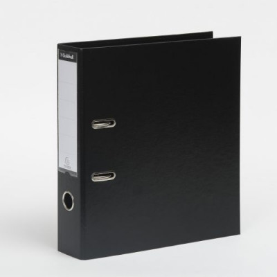 Guildhall Lever Arch File A4 70mm Black PVC Cover 75mm Mechanism