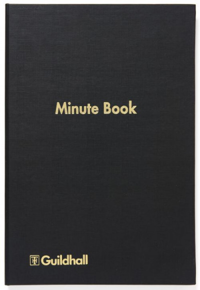 Guildhall Minute Book 160 Pages