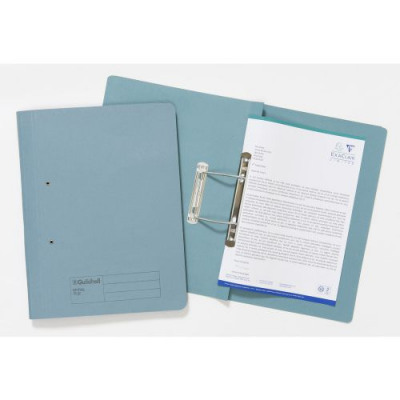 Guildhall Transfer Spring Files 300gsm 38mm Foolscap Blue