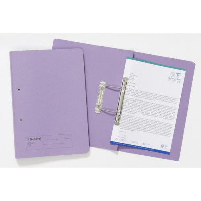 Guildhall Transfer File 285gsm Foolscap Mauve (Pack of 25) 346-MVEZ