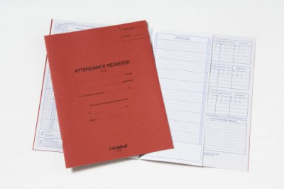 Guildhall Attendance Register Red