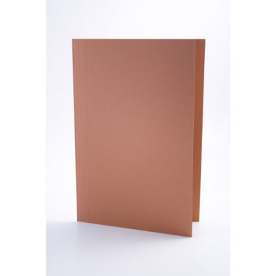 Guildhall Heavy Weight Square Cut Folder Foolscap Orange