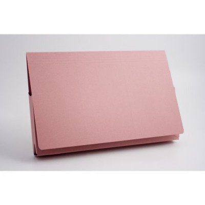 Guildhall Full Flap Pocket Wallet Foolscap Pink