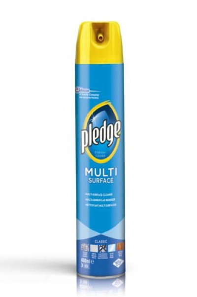 Pledge Multi Surface Cleaner 400ml Aerosol (Removes dirt dust and smudges) 688174