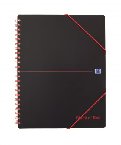 Black N Red Meeting Book A4+ 90 Sheets