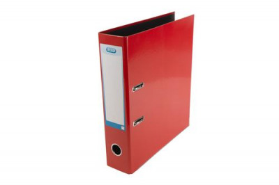 Elba Classy Lever Arch File A4 Laminated Paper On Board Red