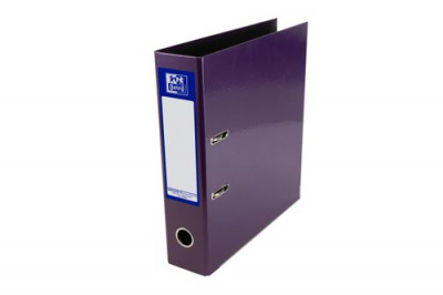 Elba Classy Lever Arch File A4 Laminated Paper On Board Metallic Purple