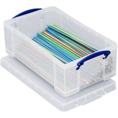 Really Useful 12 Litre Storage Box Plastic Lightweight Robust Stackabl 465w x 270d x 150h