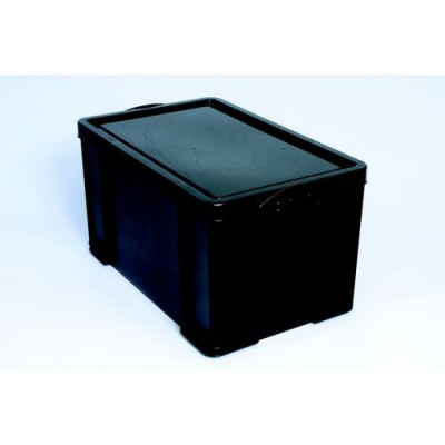 Really Useful 35 Litre Recycled Storage Box Black
