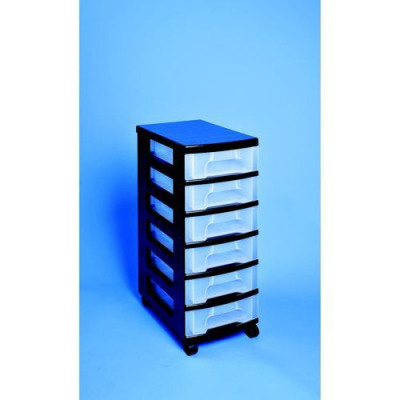 Really Usefull Tower 6x7 Litre Drawers Blue