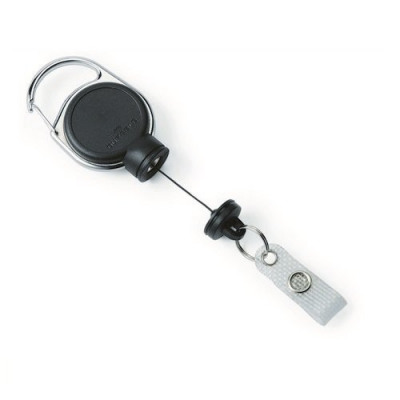 Durable Badge Reel Extra Strong Black