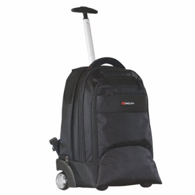 Motion II 2 In 1 Wheeled Black Laptop Backpack