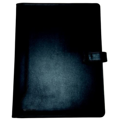 Monolith Leather Look Conference Folder & Pad A4