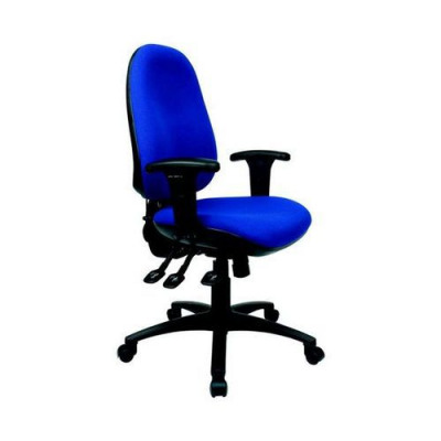 Cappela High Back Posture Chair Blue
