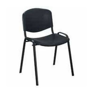 Jemini Multi Purpose Polypropylene Stacking Chair Charcoal KF72369