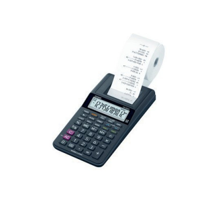 Casio HR-8RCE 12-Digit Light Duty Printing Calculator; Euro Conversion