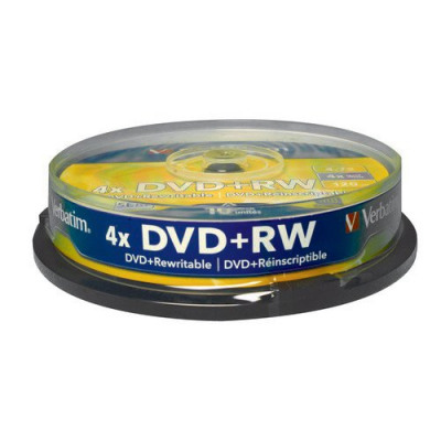 Verbatim DVD+RW Spindle Pack 10