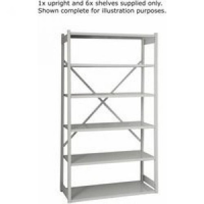 Bisley Shelving Extension Kit W1000xD460mm Grey BY838033