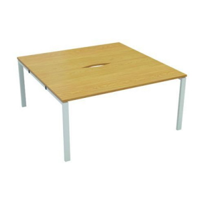 Cb 2 Person Extension Bench 1200 X 800 Beech White