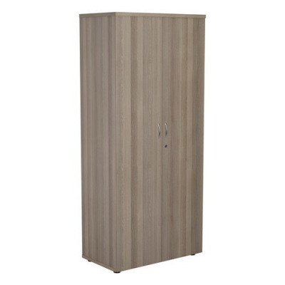 1800 Wooden Cupboard (450mm Deep) Grey Oak