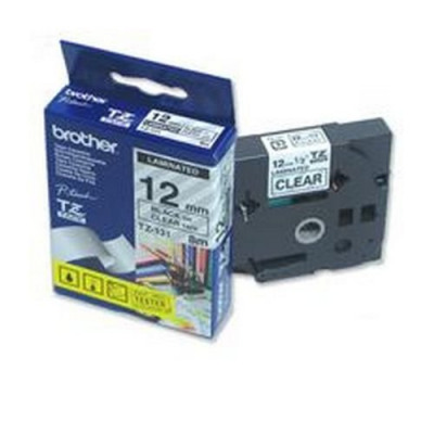 Brother P-Touch Tape TZ-131 12mm Black/Clear