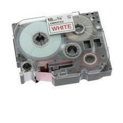 Brother P-Touch Tape TZ-242 18mm Red/White