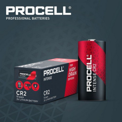 Procell Intense High Power Lithium CR2 3V Battery (Pack of 10) 5000394163300