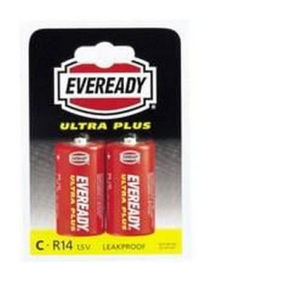 Eveready Silver C/R14 Batteries Pack 2
