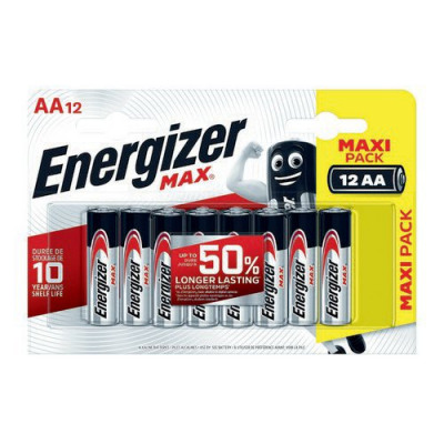 Energizer Max E91/AA Battery Pack 12
