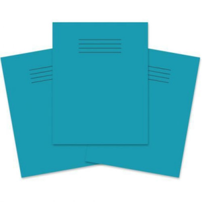 Rhino Exercise Book 5mm Square 9x7 Light Blue (Pack of 100) VC47289