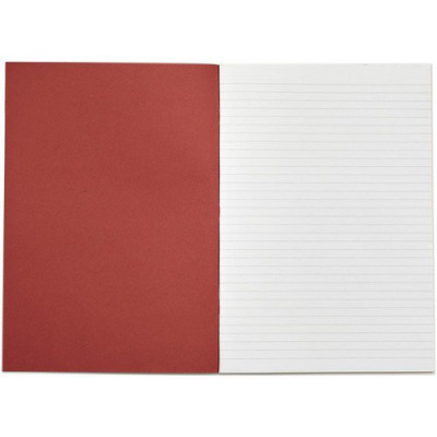Rhino Exercise Book 8mm/Plain 64 Pages A4 Red (Pack of 50) VC48379