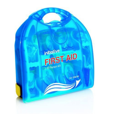 Initiative First Aid Dispenser 10 Person HSE Compliant 270mm x 102mm x 290mm