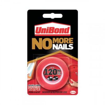 Unibond No More Nails Ultra Strong Roll Permanent 19mmx1.5m 1507603