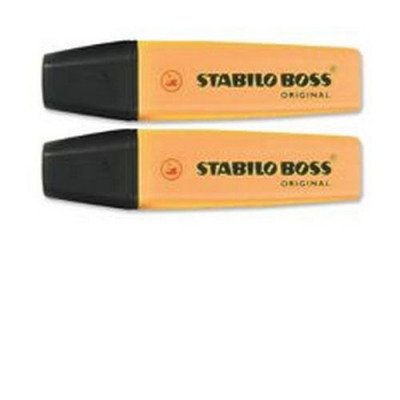 Stabilo Boss Highlighters Chisel Tip 2-5mm Line Orange