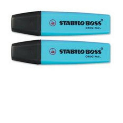Stabilo Boss Highlighters Chisel Tip 2-5mm Line Blue