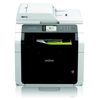 Brother MFC-9140CDN Colour Laser All-in-One Printer With Fax Duplex Network White MFC9140CDN