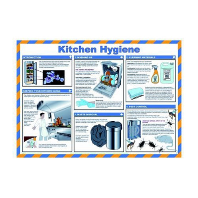 General Sign 420x590mm Kitchen Hygiene