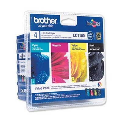 Brother LC1100 Value Pack Ink Black;Cyan;Magenta & Yellow