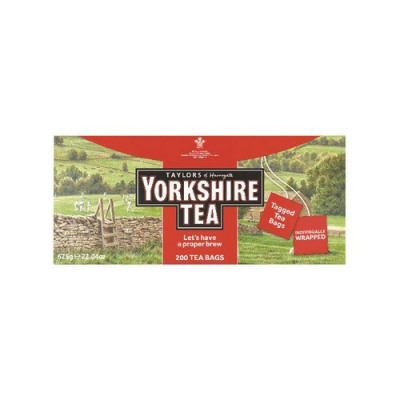 Yorkshire Tea Tagged and Enveloped pk200 1341