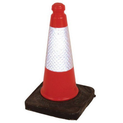 50cm Sand Weighted Cone Red