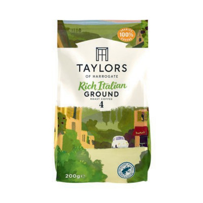 Taylors Decaffeinated Roast and Ground Coffee 200g 6318