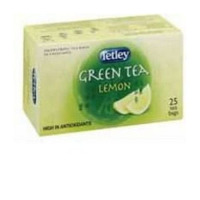 Tetley Green Tea with Lemon Tea Bags (Pack of 25) 1571A