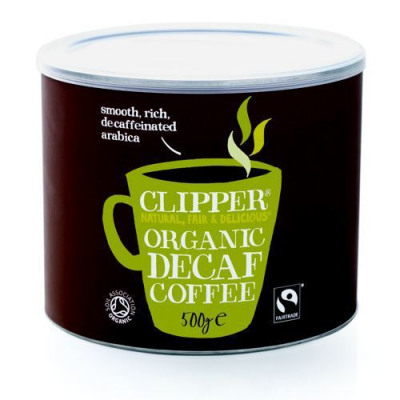 Clipper Fairtrade Decafeinated Coffee 500g