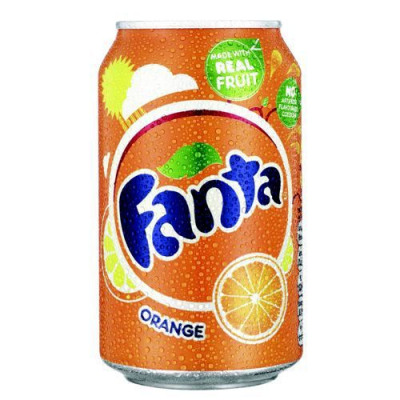 Fanta Orange 330ml Cans Pack 24