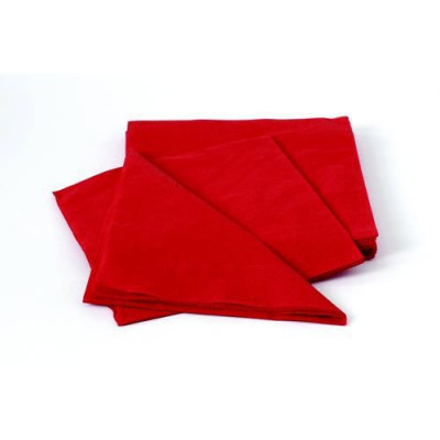 Maxima Napkin 400m 2-Ply Red Pack 100